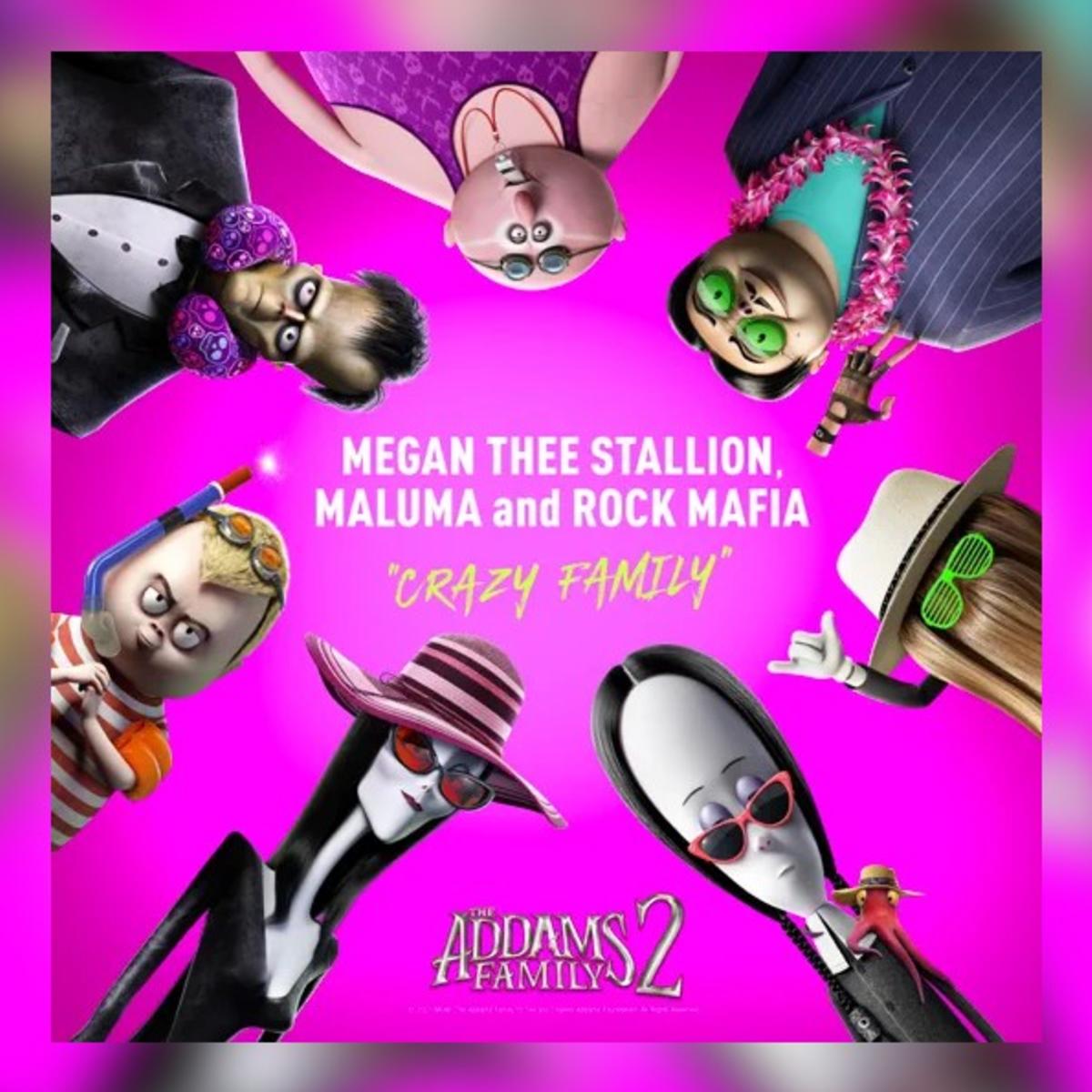 Megan Thee Stallion, Maluma & Rock Mafia en "Crazy Family"