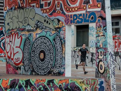 Arte urbano para entrenar cuerpo y mente en Barcelona