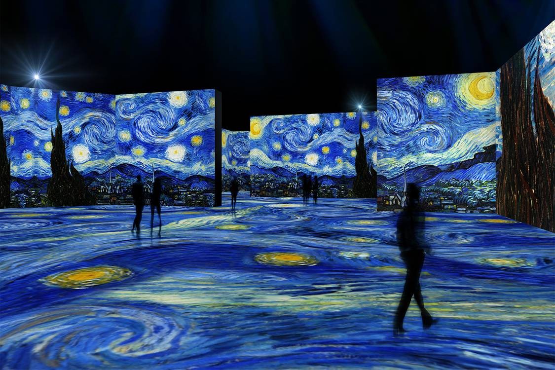 Crean una experiencia de inmersión en las obras de Vincent Van Gogh