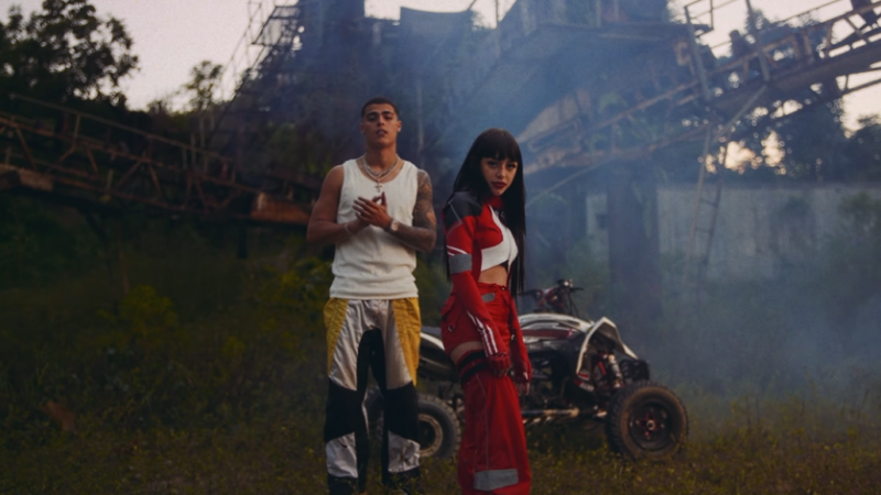 Nicki Nicole y Lunay juntos en "No Toque Mi Naik"