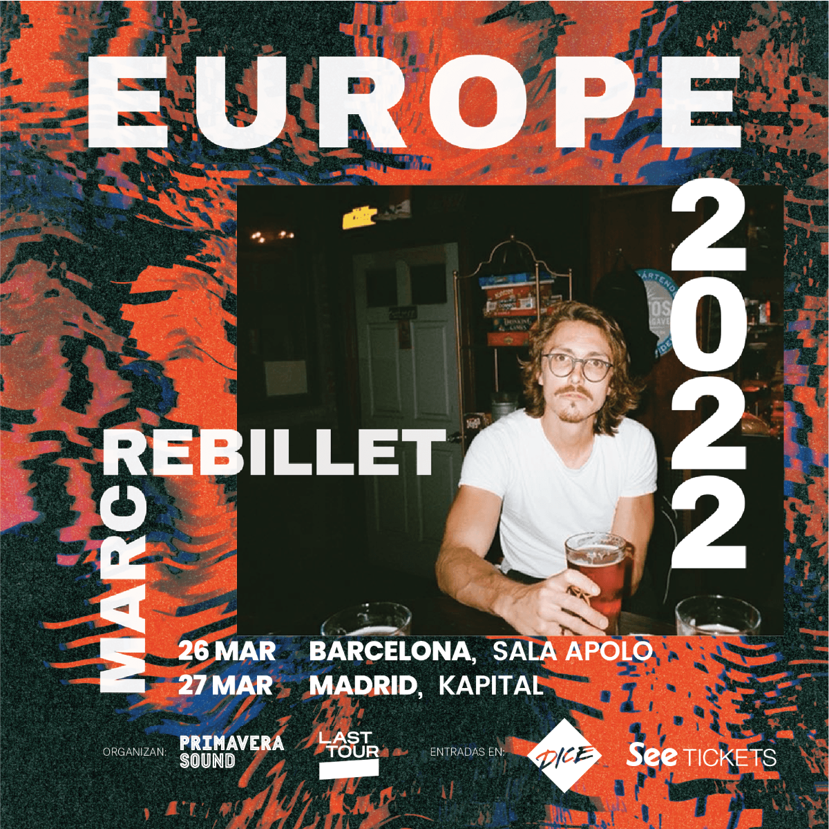 La broma funk de Marc Rebillet va muy en serio: conciertos en Barcelona y Madrid en marzo