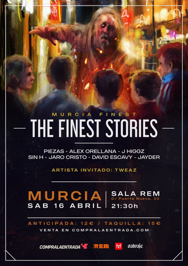 Murcia Finest arranca la gira de ‘The Finest Stories’ en Murcia y Madrid
