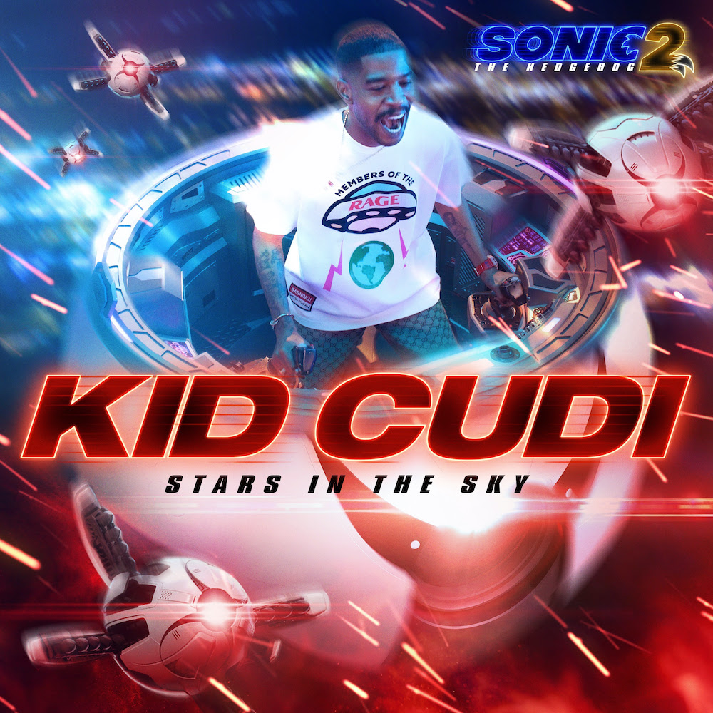 Kid Cudi despega con 'Stars In The Sky', bso de Sonic the Hedgehog 2