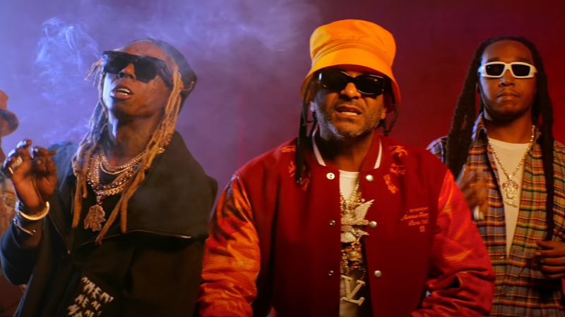 Jim Jones, Lil Wayne, Dj Khaled, Migos y Juelz Santana juntos en 'We Set The Trends'