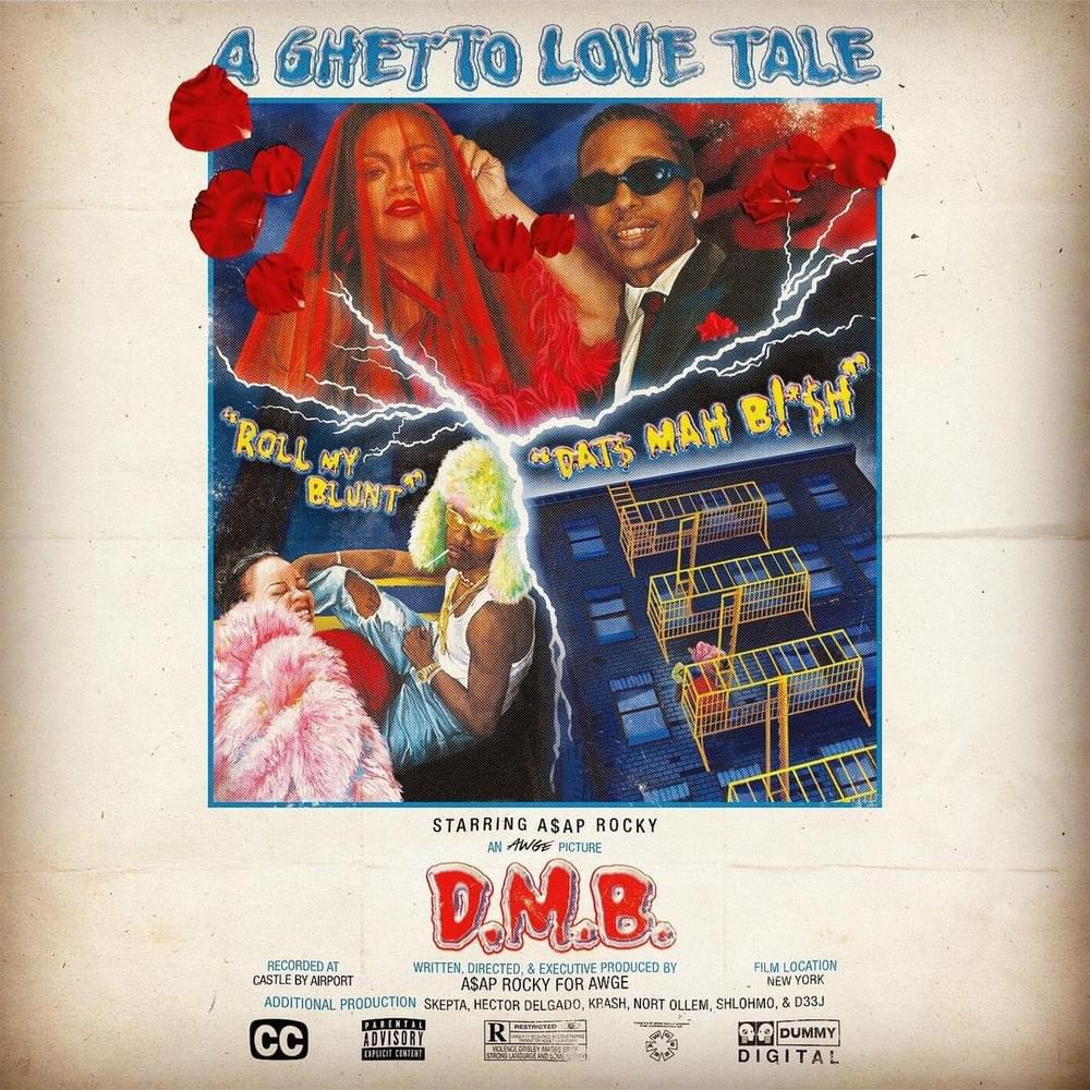 A$AP Rocky presenta su single 'D.M.B.' junto a Rihanna