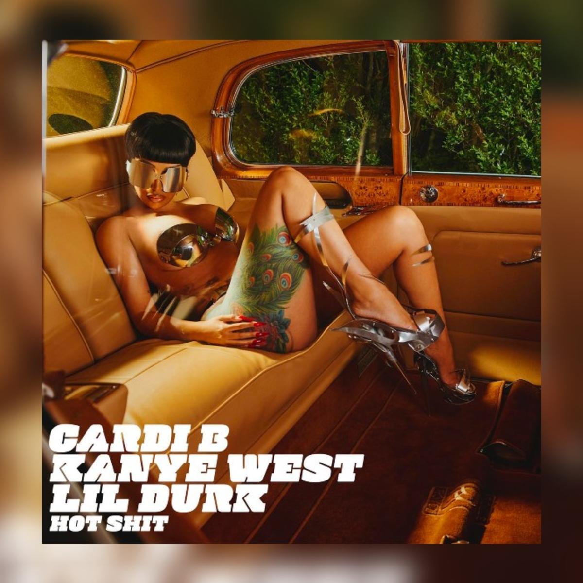 Cardi B, Kanye West y Lil Durk juntos en "Hot Shit"